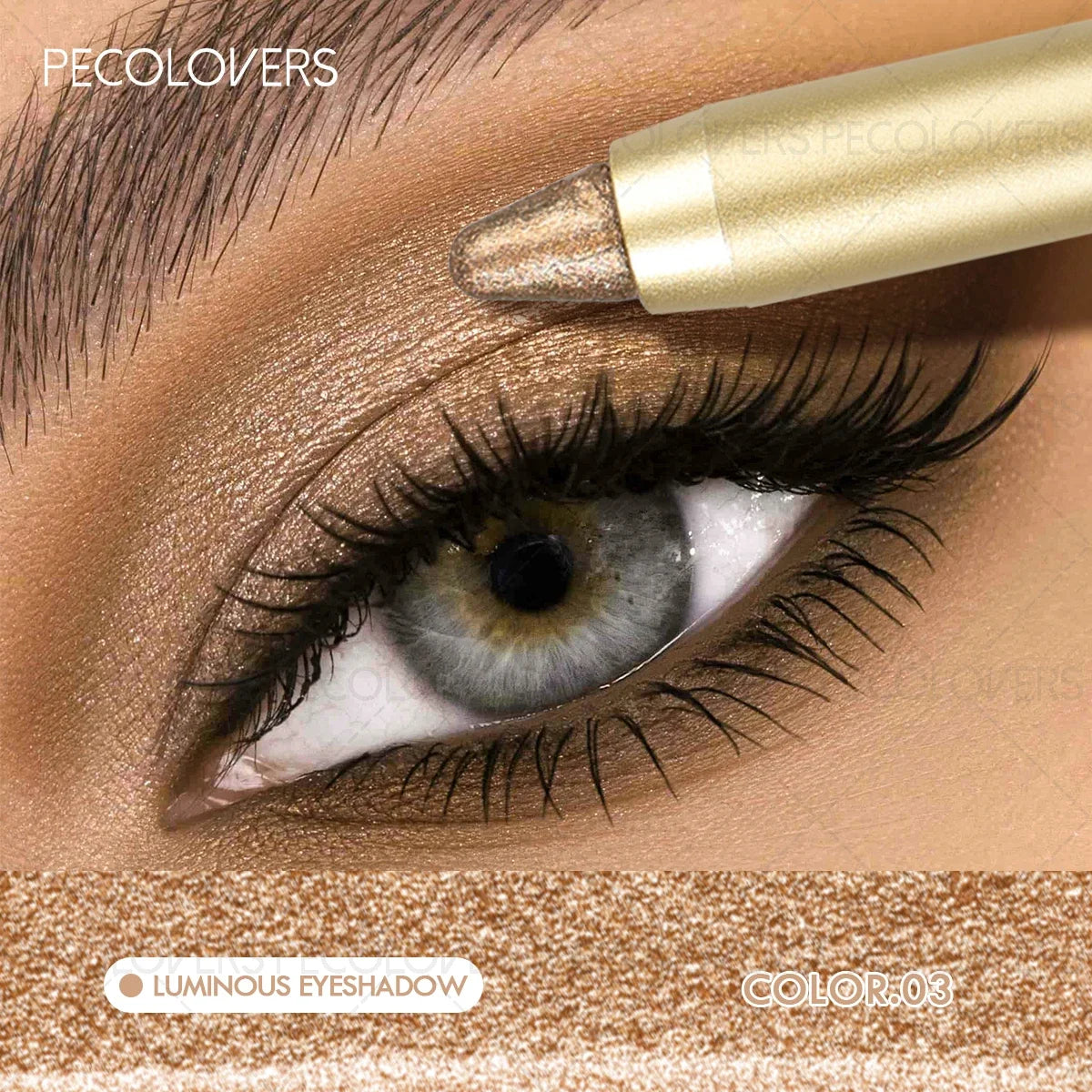 PECOLOVERS Glide & Glow Eyeshadow Stick