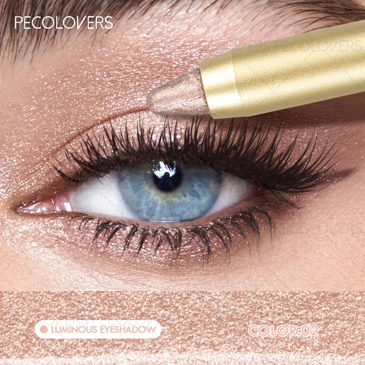 PECOLOVERS Glide & Glow Eyeshadow Stick