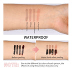 Waterproof Lip Liner Peel Off Tattoo Lipgloss Waterproof Long Lasting Matte Lip Tint Brown Contour Tear-off Lips Stain Cosmetic